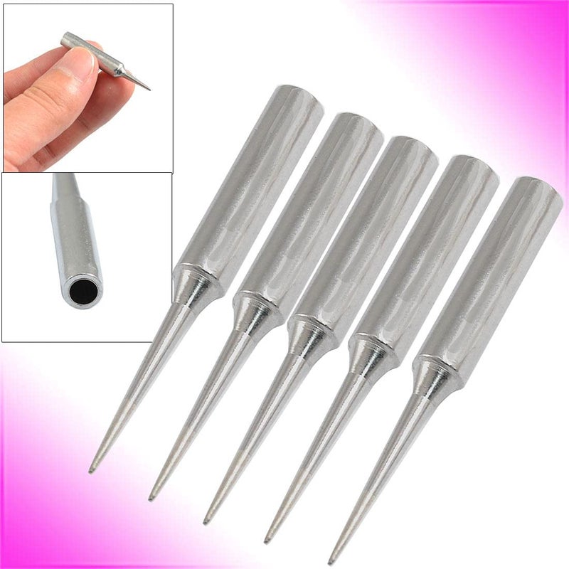FEITA 900M-T Soldering Tips 0.8mm Point Solder Iron Replacement Tip Accessories Kit for Electronics 936 Soldering Station Tools (LI 5Pcs) - Image 5